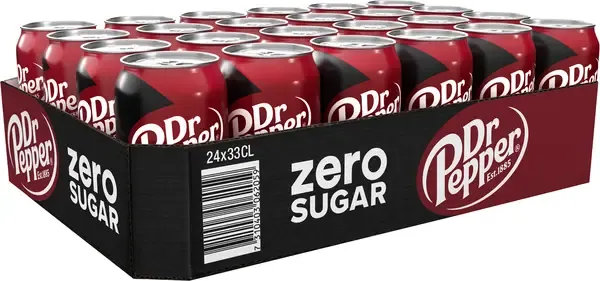 Dr Pepper Zero 33cl x 24st