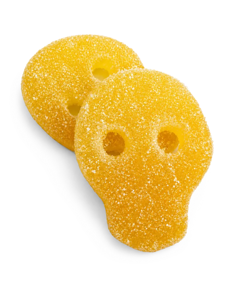Sur Passionsfruktsskalle /