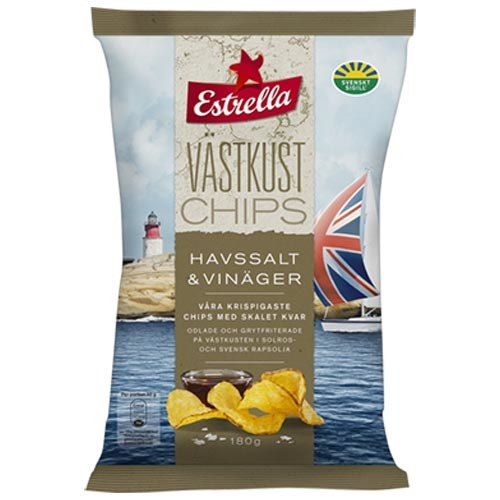Estrella Västkust Vinäger 180g x 10st /