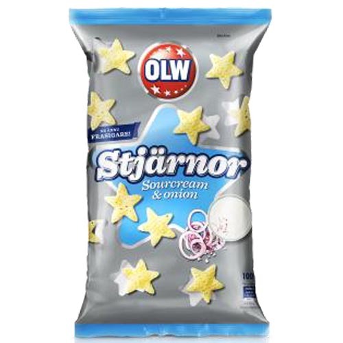 OLW Stjärnor hellåda 100g x 12st /