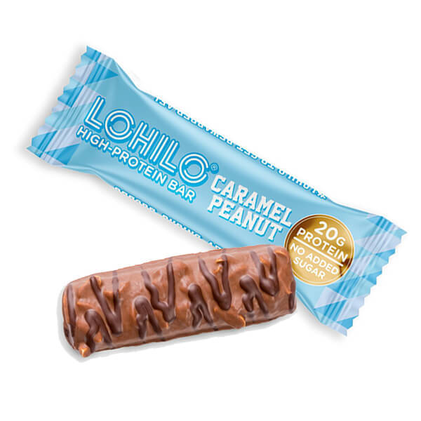 LOHILO PROTEIN BAR CARAMEL PEANUT 55G /