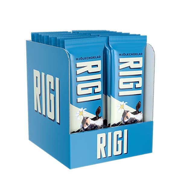 RIGI Mjölkchoklad 20g x 20 st /