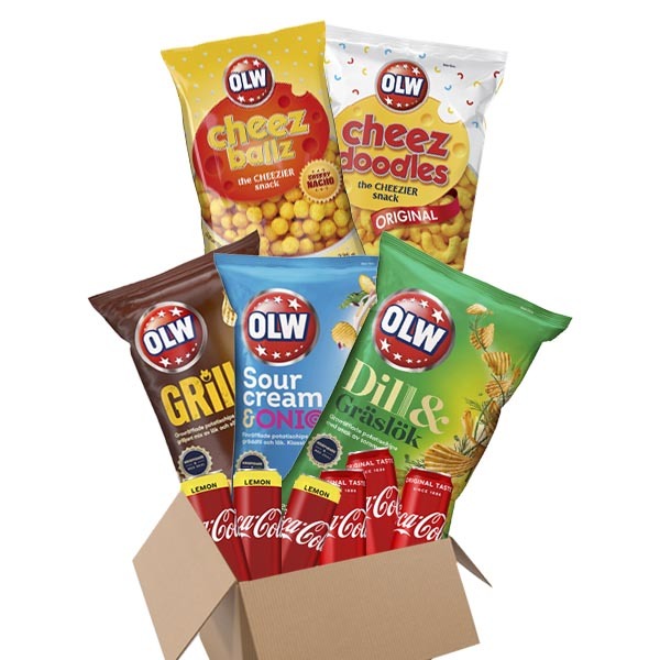 Midsommarboxen - Snacks och läsk /