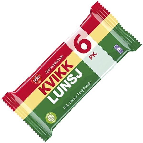 Kvikk Lunsj 6-pack - 282 g /