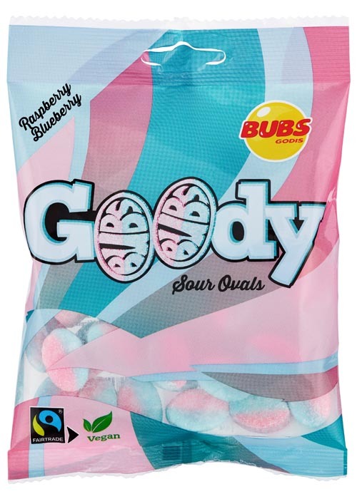 BUBS Raspberry/Blueberry 90g /