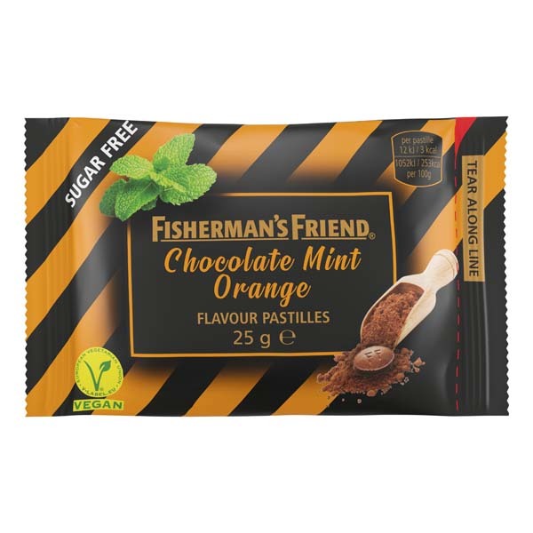 Fisherman's Friend Choco Mint Orange 25g /