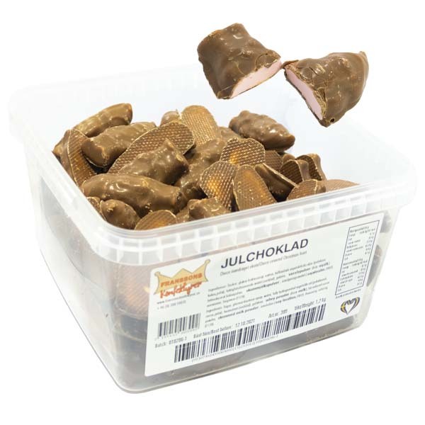 Julchoklad med skum 1,2kg /
