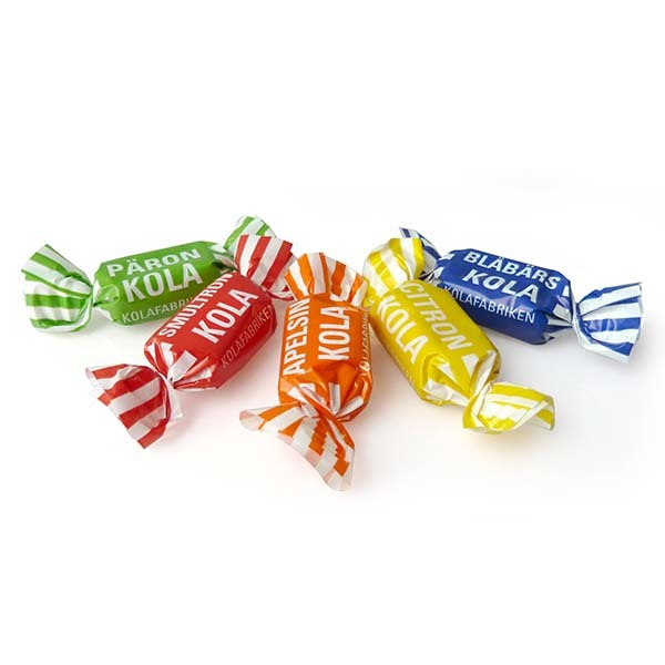 Kolafabrikens Fruktkolamix - 4 kg /