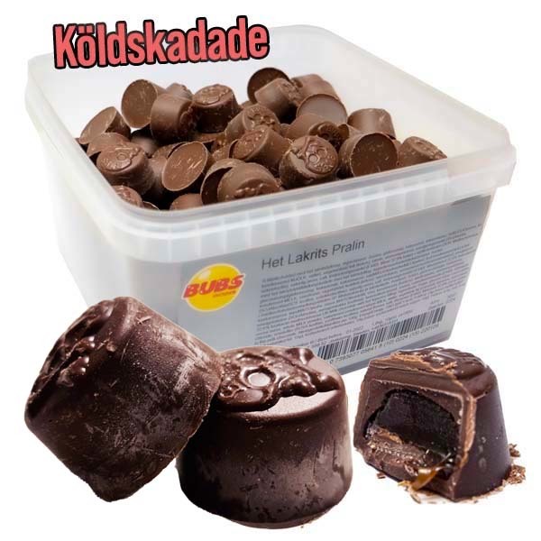BUBS Het lakritspralin Köldskadad 1,9kg /