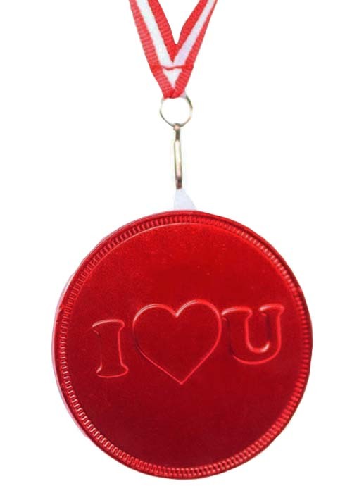 I Love U Chokladmedalj 23g