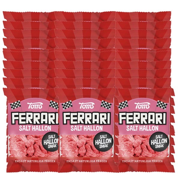 Ferrari Salt Hallon 120g x 30 st