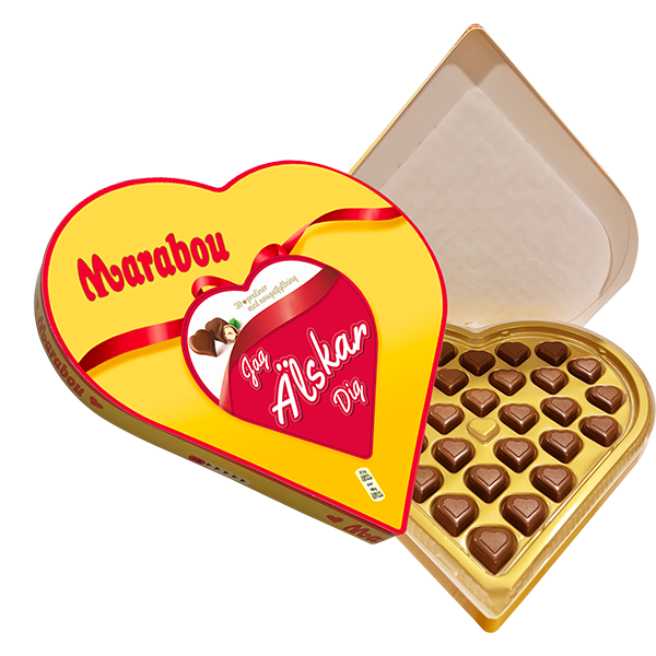 Jag Älskar Dig Hjärtan Ask 165g
