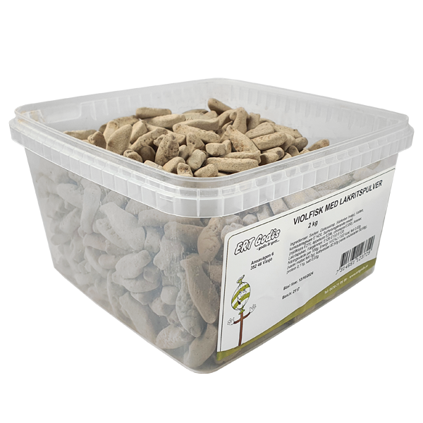 Violfisk med lakritspulver 2kg /