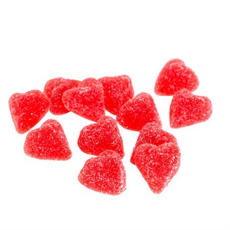Aroma Röda Hjärtan Sockrade 4kg /