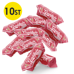 10st - Mormor Lisas Gräddkola Jordgubb