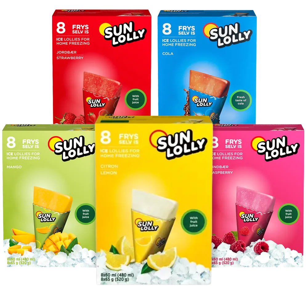 Sun Lolly Mix (5st 8-pack)