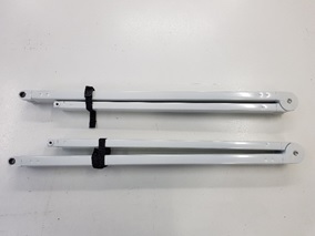 Terrassarm 100 cm grå