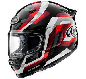 Arai Quantic MC-hjälm Snake Röd