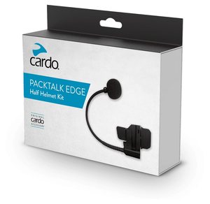 Cardo Packtalk Edge Half Helmet Kit