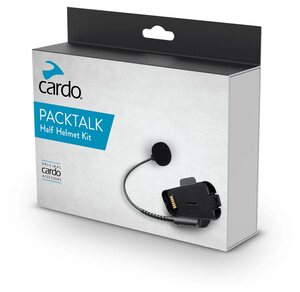 Cardo Packtalk Line Half Helmet Kit