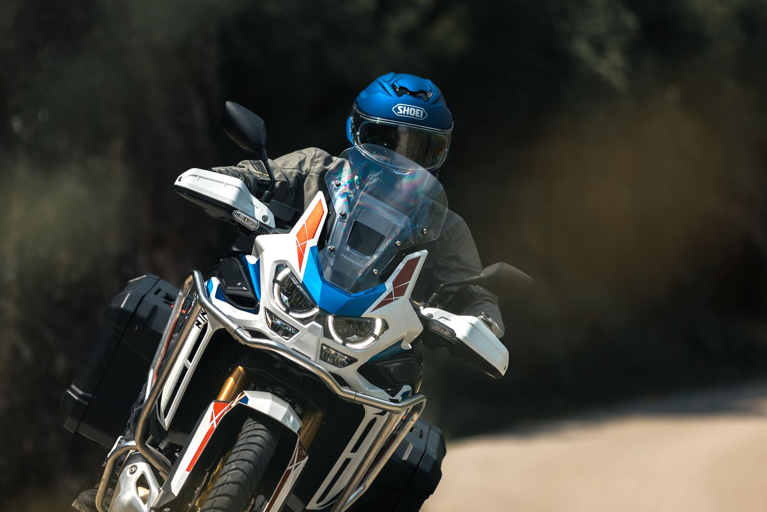 Produkt bilder Shoei GT-Air 3 Matt Blå Metallic MC-hjälm