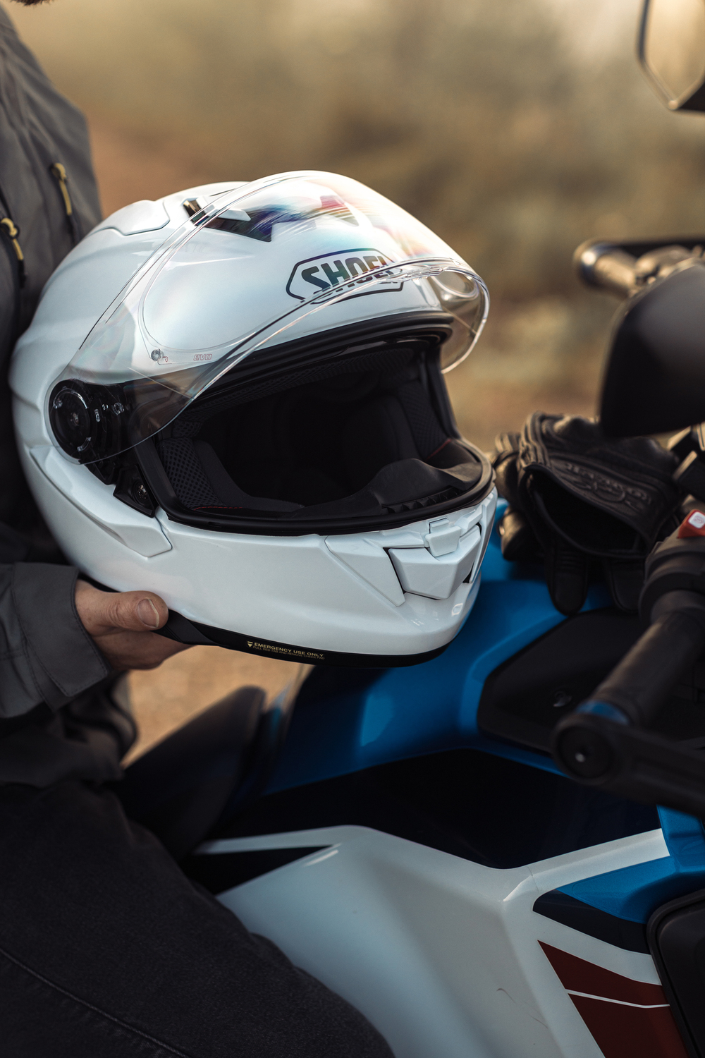 Produkt bilder Shoei GT-Air 3 Vit MC-hjälm