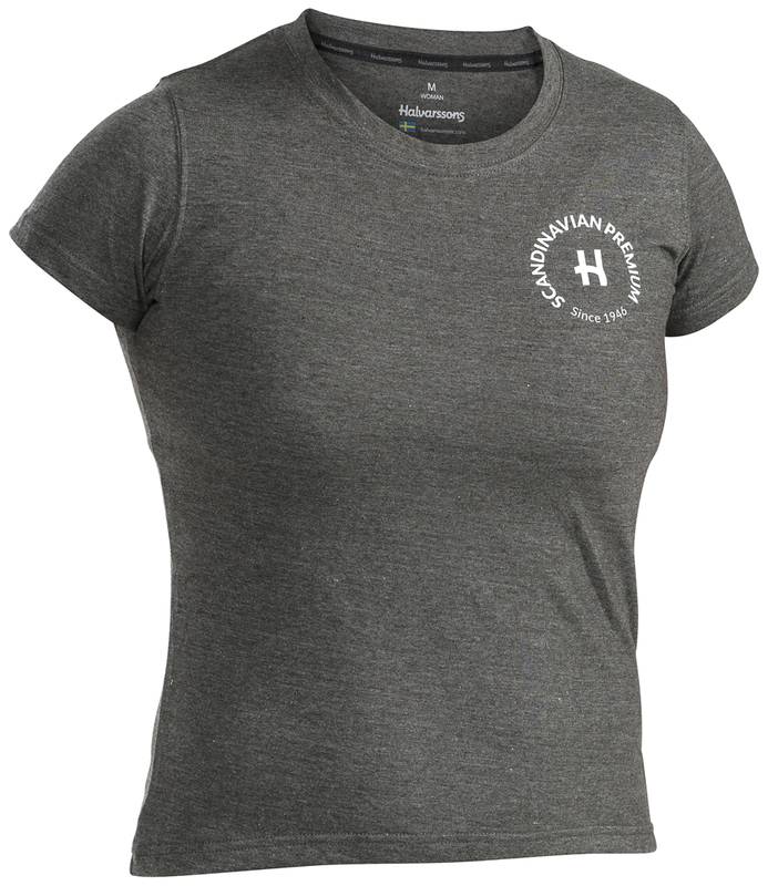 Produkt bilder Halvarssons T-shirt H Tee Dam Grå