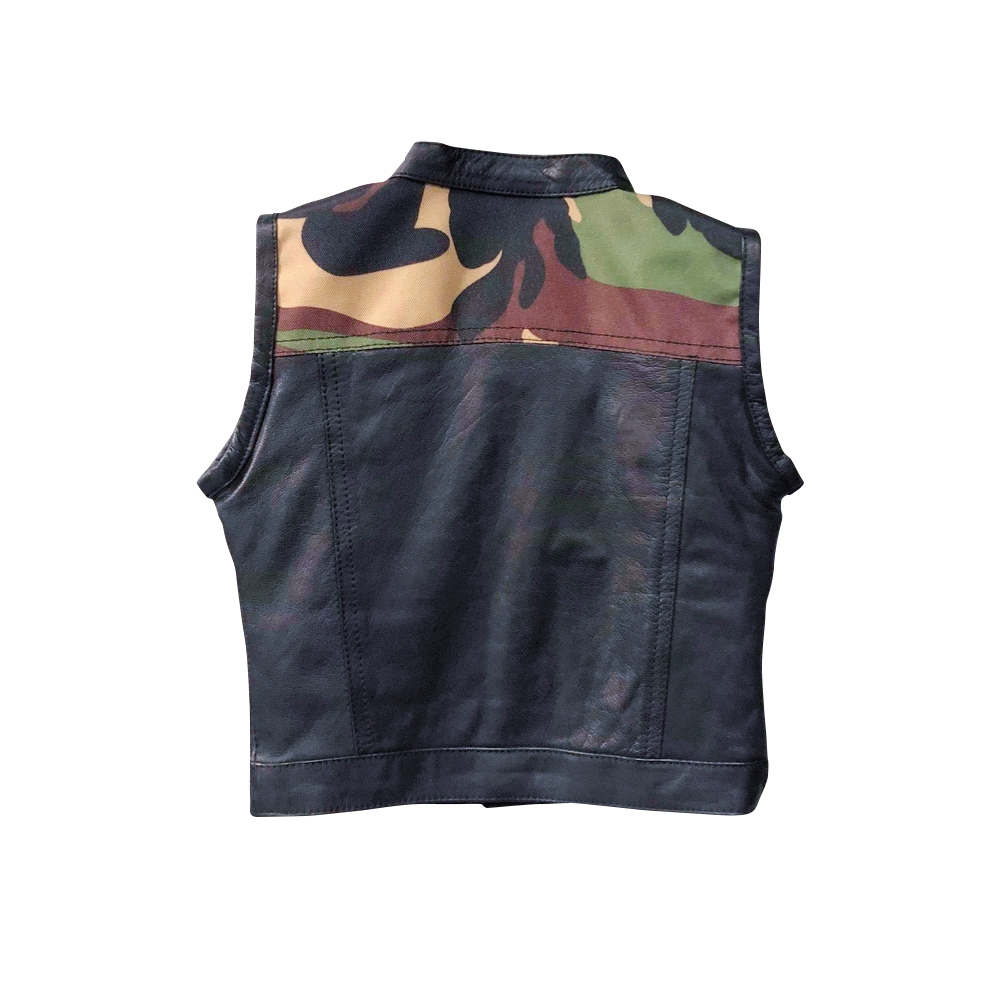 Produkt bilder Club Style Barnväst Grön camo