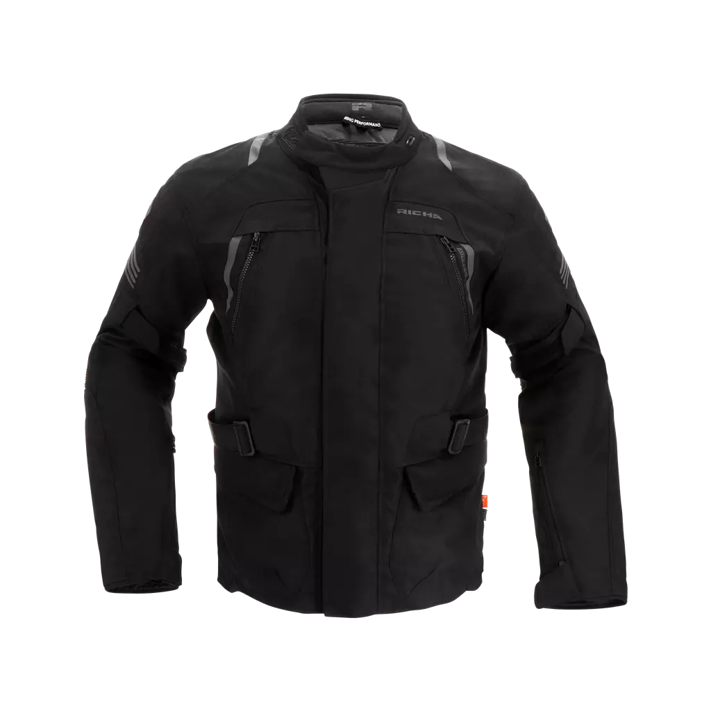 Produkt bilder Richa Phantom 3 MC-jacka Svart Herr
