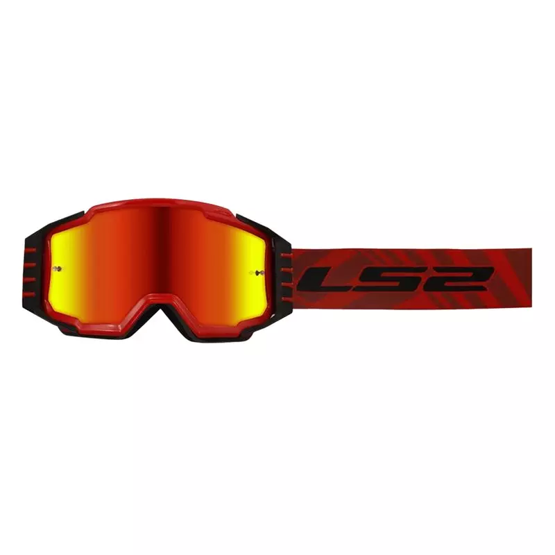 Produkt bilder Goggle Ls2 Charger Pro Iridium Lins Röd
