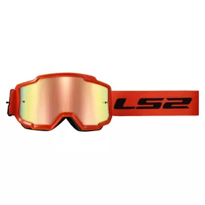 LS2 Charger Motocross Goggle Orange