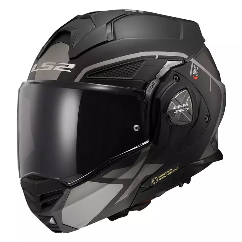 Produkt bilder LS2 Advant X Metryk FF901 Matt Titangrå