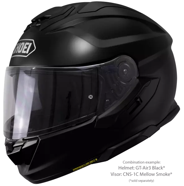 Produkt bilder Shoei GT-Air 3 Blanksvart MC-hjälm