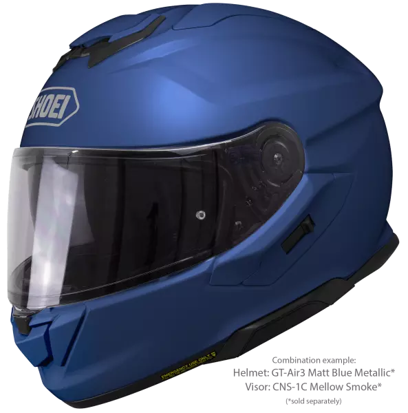 Produkt bilder Shoei GT-Air 3 Matt Blå Metallic MC-hjälm