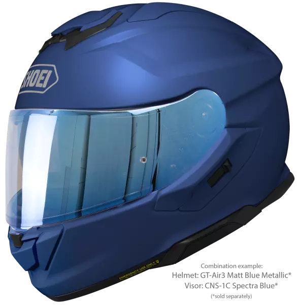 Produkt bilder Shoei GT-Air 3 Matt Blå Metallic MC-hjälm