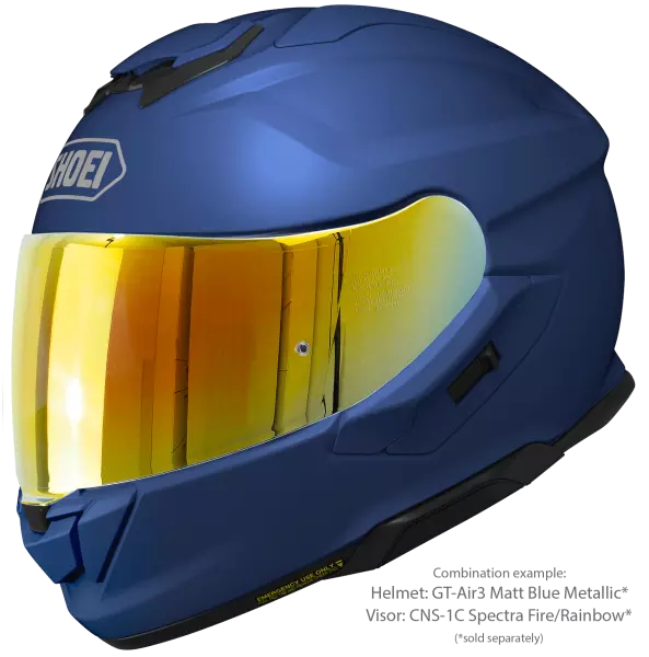 Produkt bilder Shoei GT-Air 3 Matt Blå Metallic MC-hjälm