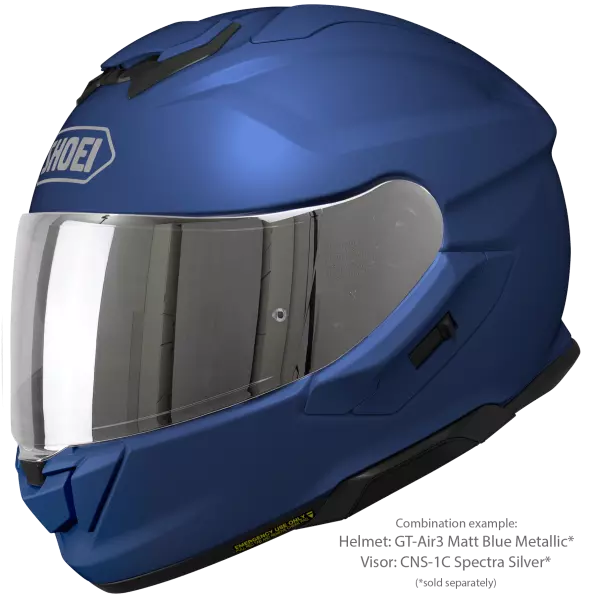 Produkt bilder Shoei GT-Air 3 Matt Blå Metallic MC-hjälm