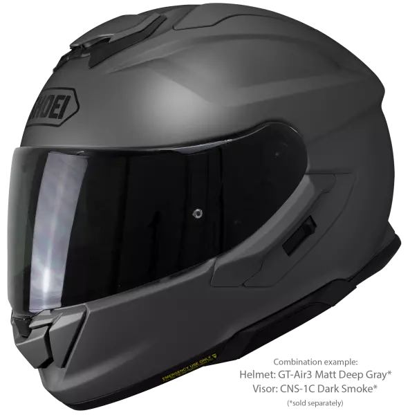 Produkt bilder Shoei GT-Air 3 Mattgrå MC-hjälm