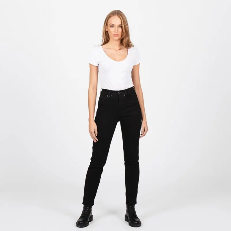 Produkt bilder Knox Rydal MC-jeans AA Single Layer Svart Dam