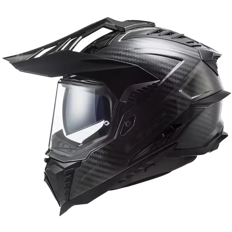 Produkt bilder Hjälm Ls2 Mx701 Explorer Carbon Svart