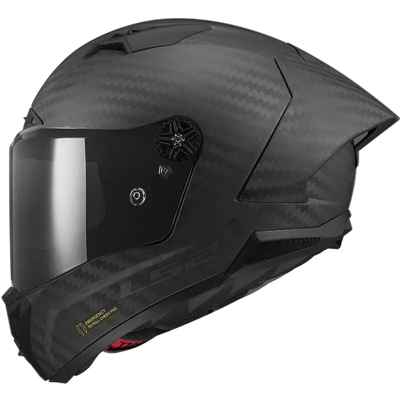 Produkt bilder LS2 Thunder Carbon GP PRO FF805 FIM Mattsvart