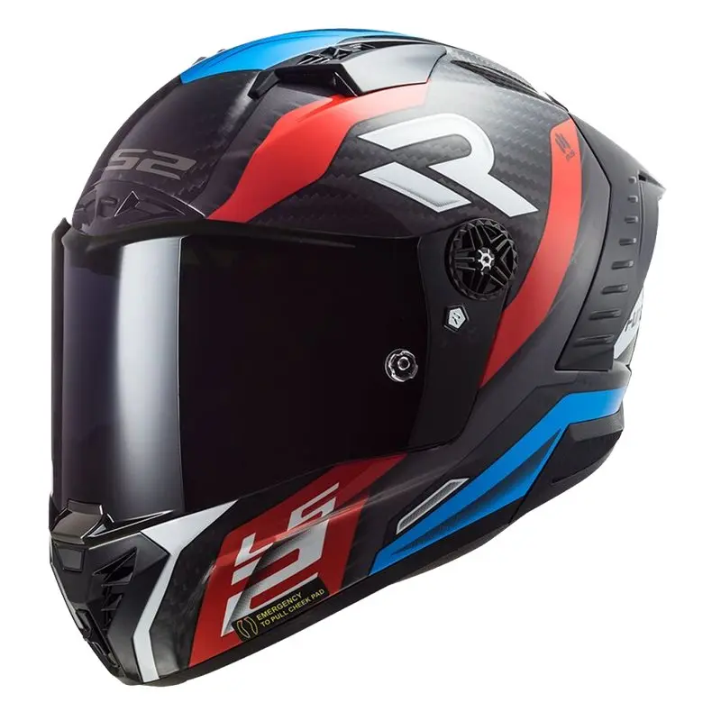 Produkt bilder LS2 Thunder Carbon Supra Röd/Blå