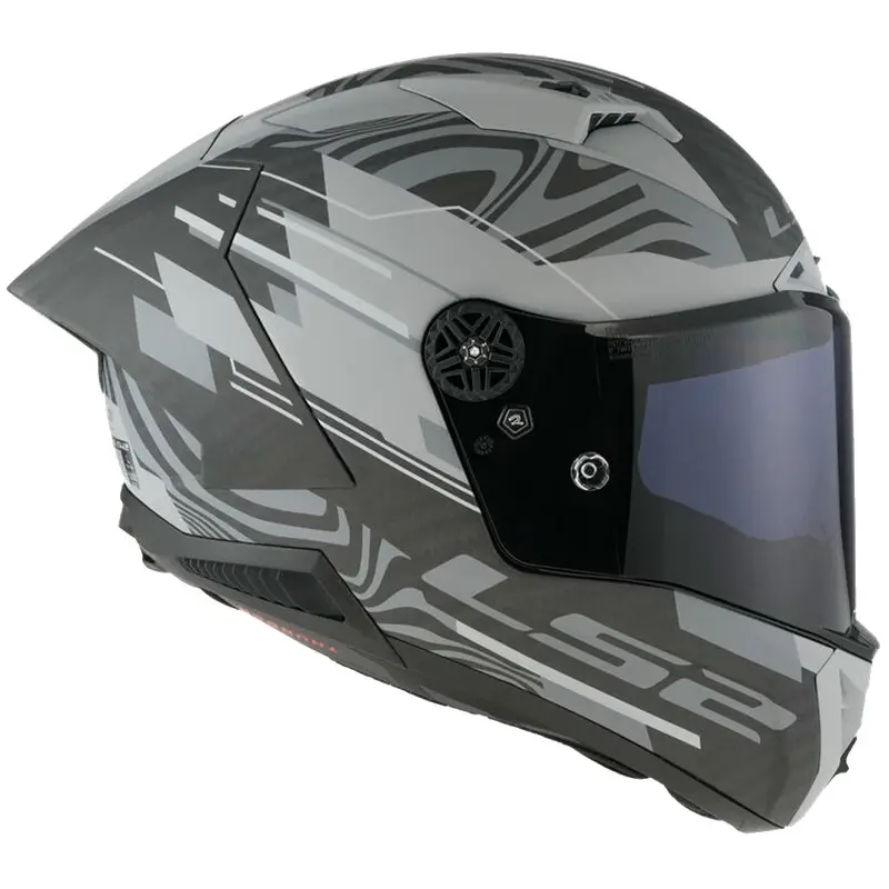 Produkt bilder Hjälm Ls2 Ff805 Thunder Carbon Gp Aero Polar Mattsvart