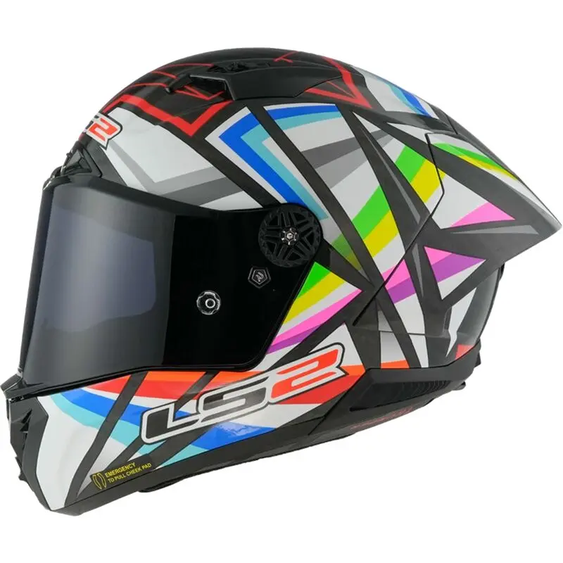 Produkt bilder Hjälm Ls2 Ff805 Thunder Carbon Gp Aero Flash Svart