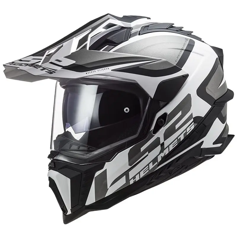 Produkt bilder Hjälm Ls2 Mx701 Explorer Alter Matt Svart/Vit