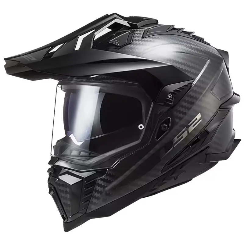 Produkt bilder Hjälm Ls2 Mx701 Explorer Carbon Svart