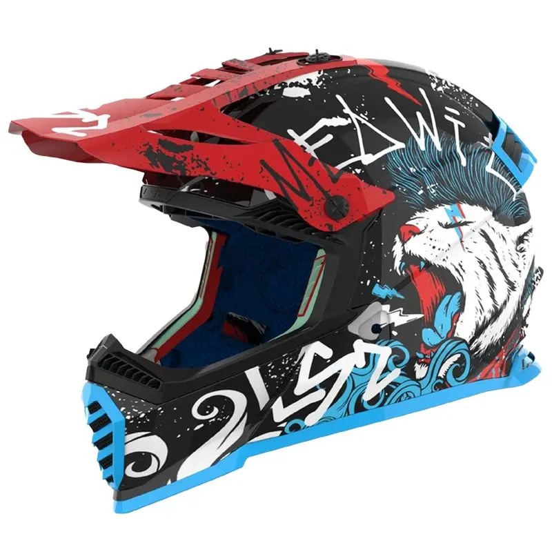 Produkt bilder Hjälm Ls2 Mx437 Fast Ii Mini Starmaw Svart