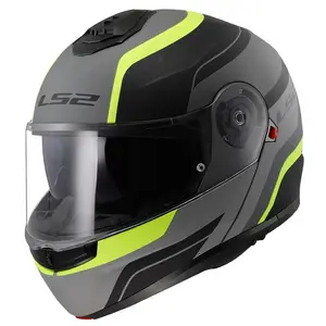 Hjälm Ls2 Ff908 Strobe Ii Monza Matt Svart/Gul