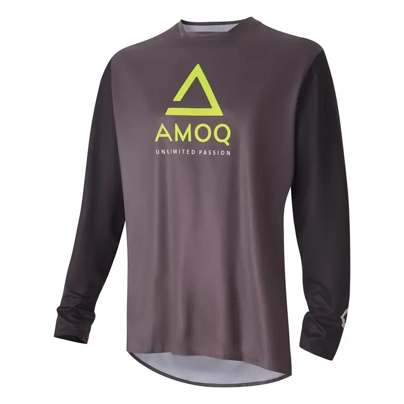 Produkt bilder AMOQ Ascent Comp Crosströja Grå/Svart/HiVis