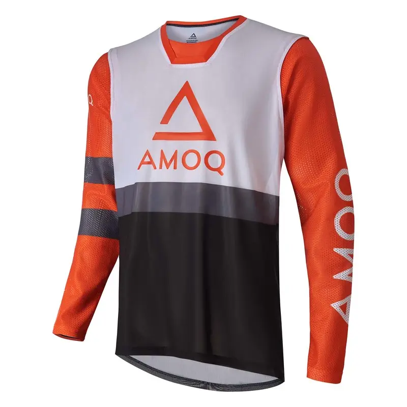 Produkt bilder AMOQ Airline Mesh Crosströja Orange/Vit